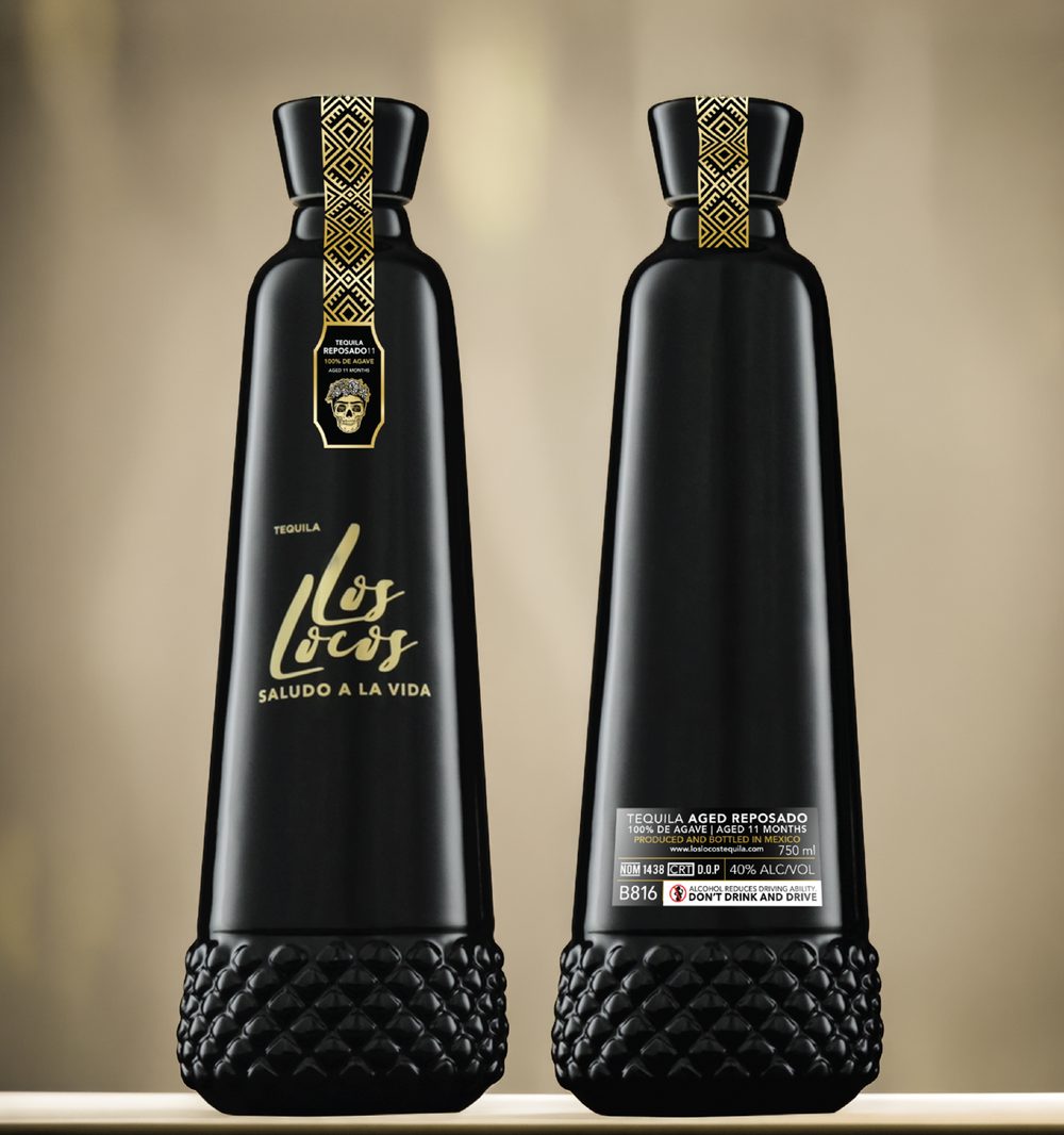 Los Locos Aged Reposado 11 ceramic bottles